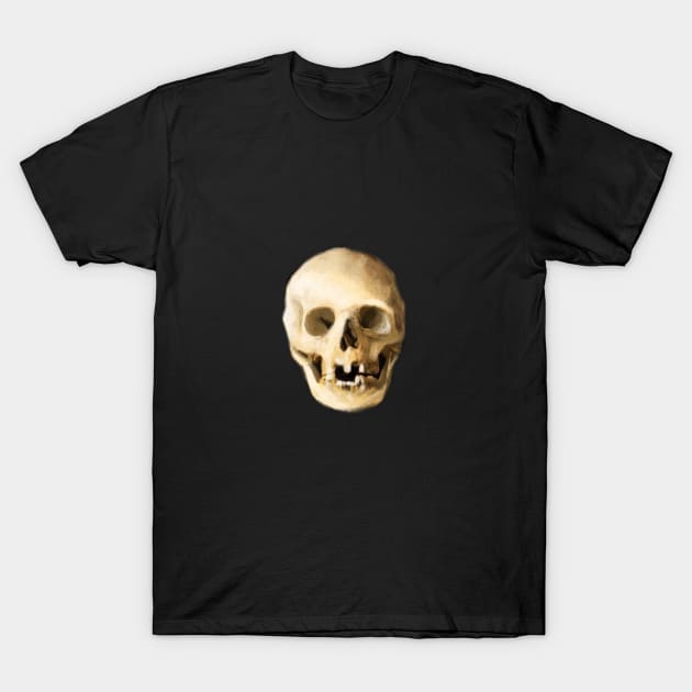 Realistic Skull T-Shirt by ericamhf86